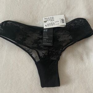 H&M Black Lace Briefs